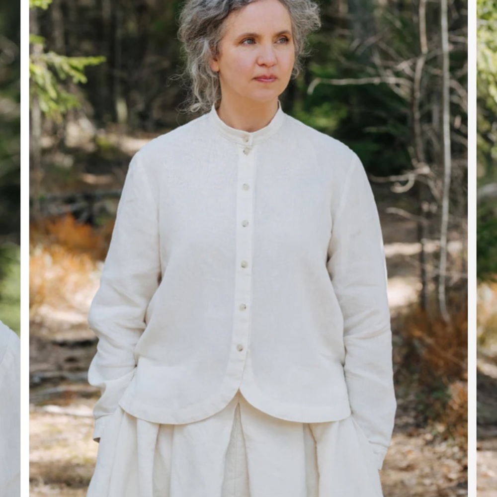 Son de flor Hemp Milky White (creme) shirt XXS/XS